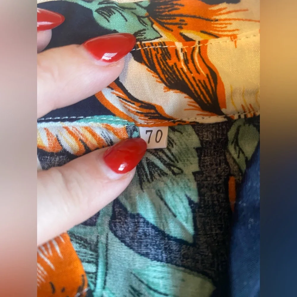 Tropical Floral baby button down - Picture 2 of 2